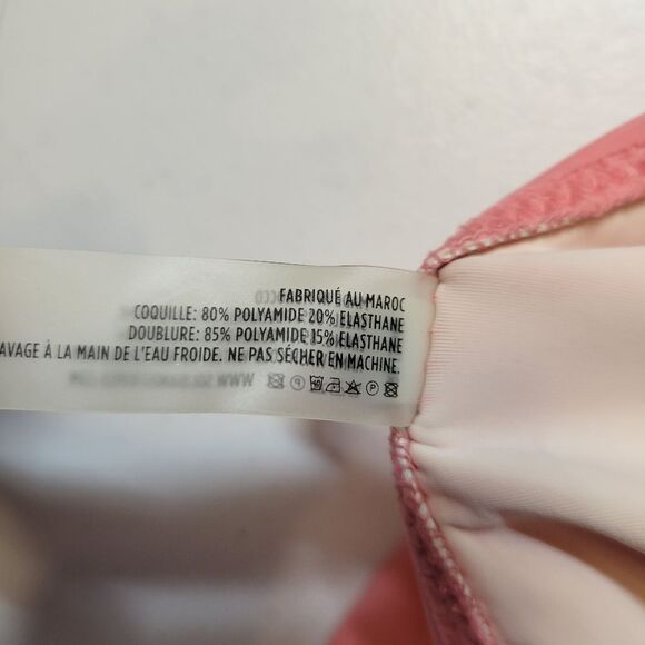 Solid & Striped The Claudia One Shoulder One Piece Swimsuit Flamingo Size M - Picture 12 of 15